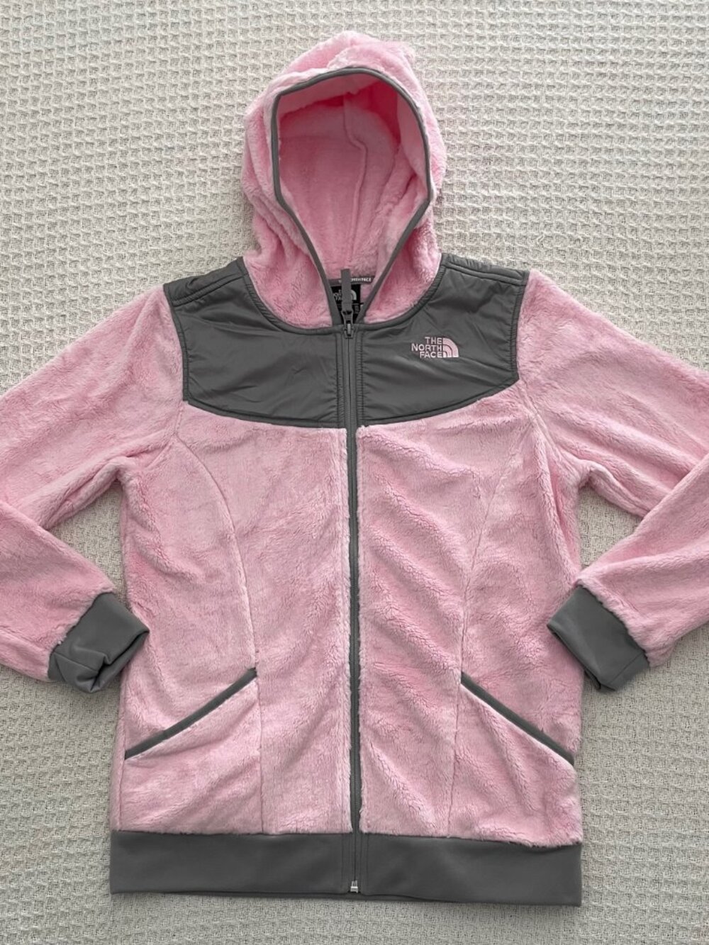 The North Face Girl Oitso Fleece Hoodie - Coy Pink - XL - youth -outdoor